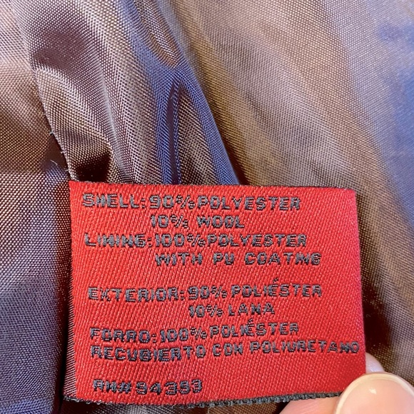 Coffee Shop | Pea Coat | S | Gray & Black - Picture 8 of 8